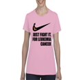 thumbnail image 1 of NIB - Women's T-Shirt Short Sleeve - Leukemia Cancer, 1 of 5