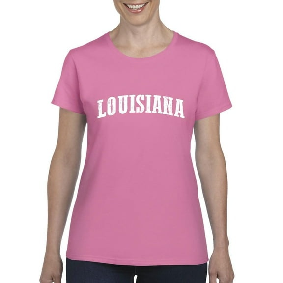NIB - Women's T-Shirt Short Sleeve - Louisiana