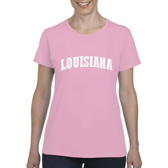 NIB - Women's T-Shirt Short Sleeve - Louisiana