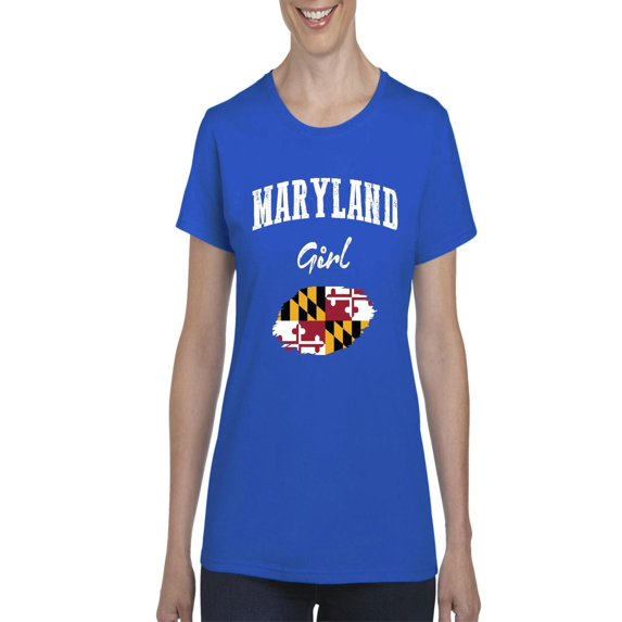NIB - Women's T-Shirt Short Sleeve - Maryland Girl