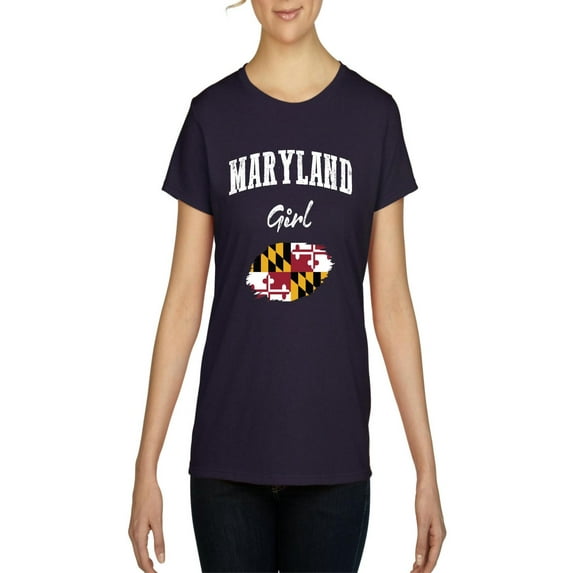 NIB - Women's T-Shirt Short Sleeve - Maryland Girl