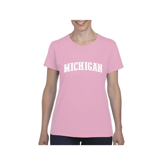 NIB - Women's T-Shirt Short Sleeve - Michigan