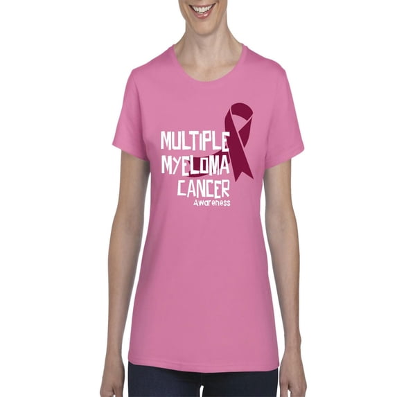 NIB - Women's T-Shirt Short Sleeve - Myeloma Cancer