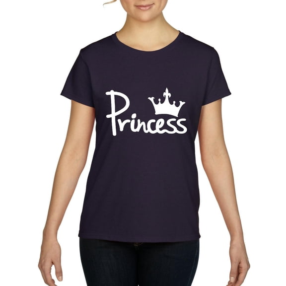NIB - Women's T-Shirt Short Sleeve - Princess Crown