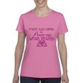 thumbnail image 1 of NIB - Women's T-Shirt Short Sleeve - Soccer This Princess Wears Sneakers, 1 of 5