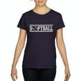 thumbnail image 1 of NIB - Women's T-Shirt Short Sleeve - Softball with Ball, 1 of 5