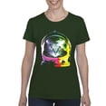thumbnail image 1 of NIB - Women's T-Shirt Short Sleeve - Space Cat, 1 of 5