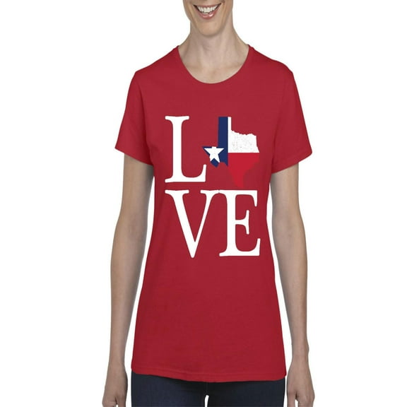 NIB - Women's T-Shirt Short Sleeve - Texas Flag