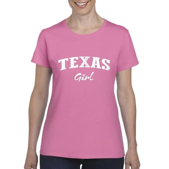 NIB - Women's T-Shirt Short Sleeve - Texas Girl