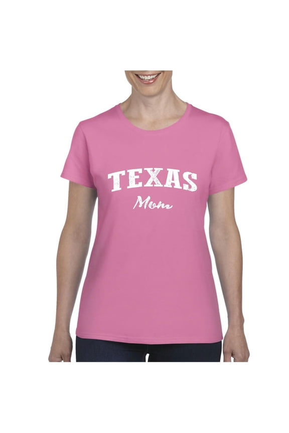 - Women's T-Shirt Short Sleeve - Texas Mom