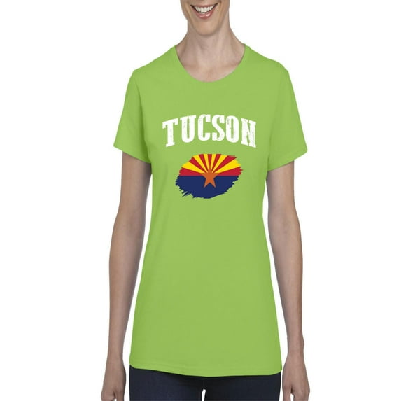 NIB - Women's T-Shirt Short Sleeve - Tucson Arizona Flag