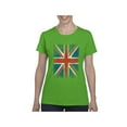 thumbnail image 1 of NIB - Women's T-Shirt Short Sleeve - Union Jack British Flag, 1 of 5