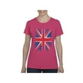thumbnail image 1 of NIB - Women's T-Shirt Short Sleeve - Union Jack British Flag, 1 of 5