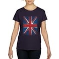 thumbnail image 1 of NIB - Women's T-Shirt Short Sleeve - Union Jack British Flag, 1 of 5