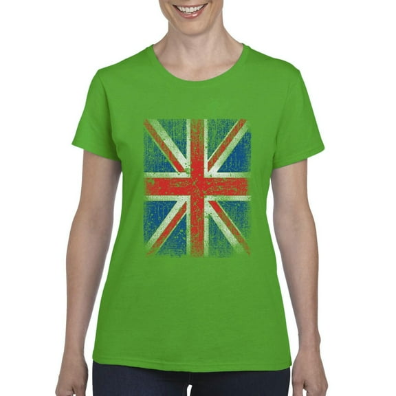 NIB - Women's T-Shirt Short Sleeve - Union Jack British Flag