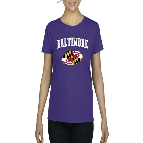 NIB - Women's T-Shirt Short Sleeve, up to Women Size 3XL - Baltimore