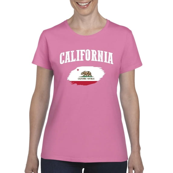 NIB - Women's T-Shirt Short Sleeve, up to Women Size 3XL - California Cali