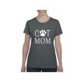 thumbnail image 1 of NIB - Women's T-Shirt Short Sleeve, up to Women Size 3XL - Cat Mom, 1 of 5