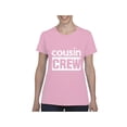 thumbnail image 1 of NIB - Women's T-Shirt Short Sleeve, up to Women Size 3XL - Cousin Crew, 1 of 5