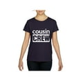 thumbnail image 1 of NIB - Women's T-Shirt Short Sleeve, up to Women Size 3XL - Cousin Crew, 1 of 5