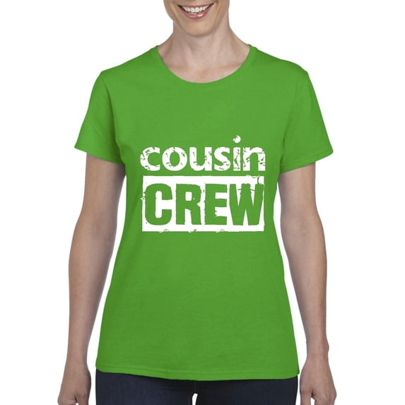 NIB - Women's T-Shirt Short Sleeve, up to Women Size 3XL - Cousin Crew