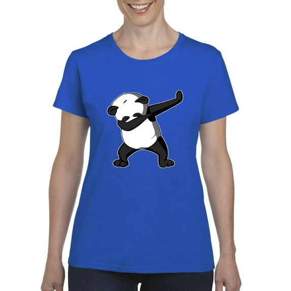 NIB - Women's T-Shirt Short Sleeve, up to Women Size 3XL - Dancing Panda