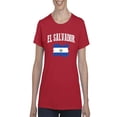 thumbnail image 1 of NIB - Women's T-Shirt Short Sleeve, up to Women Size 3XL - El Salvador, 1 of 5