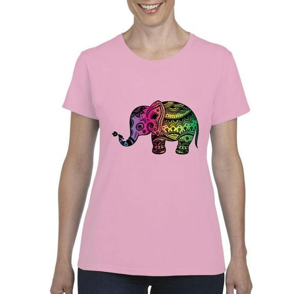 NIB - Women's T-Shirt Short Sleeve - Elephant