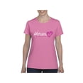 thumbnail image 1 of NIB - Women's T-Shirt Short Sleeve - Horses Where My Heart Is, 1 of 5