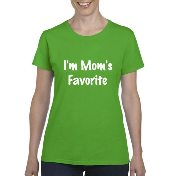 NIB - Women's T-Shirt Short Sleeve, up to Women Size 3XL - I'm Mom's Favorite