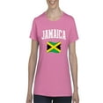thumbnail image 1 of NIB - Women's T-Shirt Short Sleeve, up to Women Size 3XL - Jamaica Flag, 1 of 5