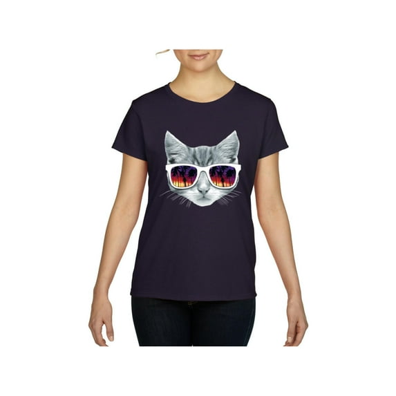 NIB - Women's T-Shirt Short Sleeve, up to Women Size 3XL - Kitty