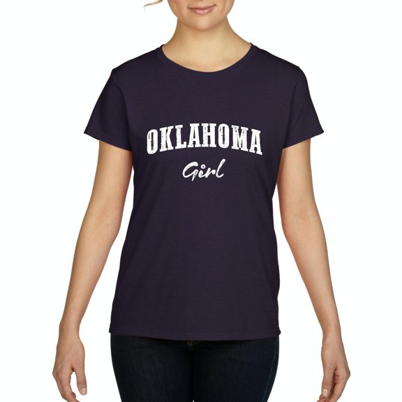 NIB - Women's T-Shirt Short Sleeve - Oklahoma Girl