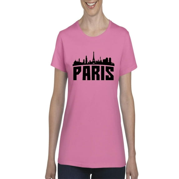 NIB - Women's T-Shirt Short Sleeve - Paris
