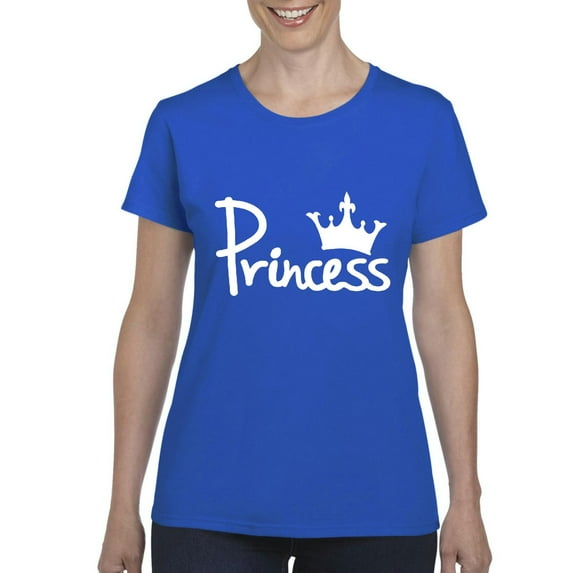 NIB - Women's T-Shirt Short Sleeve, up to Women Size 3XL - Princess Crown