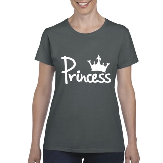 NIB - Women's T-Shirt Short Sleeve - Princess Crown