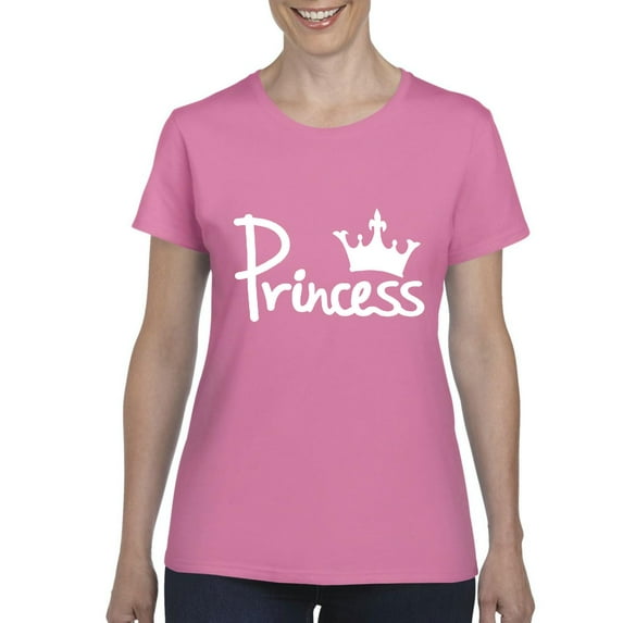 NIB - Women's T-Shirt Short Sleeve, up to Women Size 3XL - Princess Crown