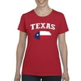 thumbnail image 1 of NIB - Women's T-Shirt Short Sleeve, up to Women Size 3XL - Texas Flag, 1 of 5