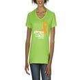 thumbnail image 1 of NIB - Women's T-Shirt V-Neck Short Sleeve - Appendix Cancer, 1 of 5