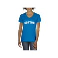 thumbnail image 1 of NIB - Women's T-Shirt V-Neck Short Sleeve - Boston, 1 of 5