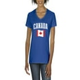thumbnail image 1 of NIB - Women's T-Shirt V-Neck Short Sleeve - Canada, 1 of 5