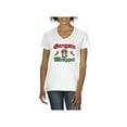 thumbnail image 1 of NIB - Women's T-Shirt V-Neck Short Sleeve - Christmas Wrapper, 1 of 5