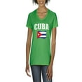 thumbnail image 1 of NIB - Women's T-Shirt V-Neck Short Sleeve - Cuba, 1 of 5