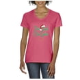 thumbnail image 1 of NIB - Women's T-Shirt V-Neck Short Sleeve - Dear Santa, 1 of 5