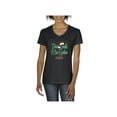 thumbnail image 1 of NIB - Women's T-Shirt V-Neck Short Sleeve - Dear Santa, 1 of 5