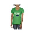 thumbnail image 1 of NIB - Women's T-Shirt V-Neck Short Sleeve - Denali National Park, 1 of 5