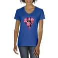 thumbnail image 1 of NIB - Women's T-Shirt V-Neck Short Sleeve - Diamond, 1 of 5