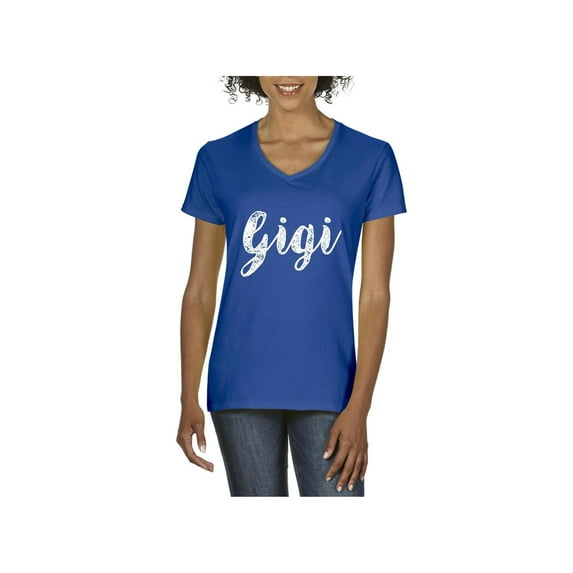 NIB - Women's T-Shirt V-Neck Short Sleeve - Gigi