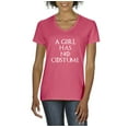 thumbnail image 1 of NIB - Women's T-Shirt V-Neck Short Sleeve - Halloween Costume This Girl Has No Costume, 1 of 5