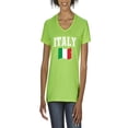 thumbnail image 1 of NIB - Women's T-Shirt V-Neck Short Sleeve - Italy, 1 of 5